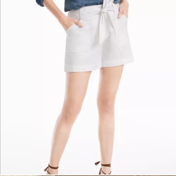NWT WHBM  Tie Waist Canmbana Shorts - Picture 1 of 1
